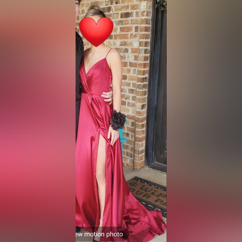 Sherri Hill Silk Prom Dress
